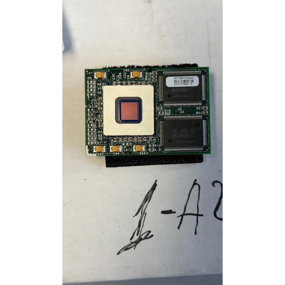 Apple PowerPC 750‎ 266MHz CPU XPC750FIP266CF RISC Microprocessor G3 Vintage - Picture 3 of 8